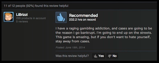 Illustration for article titled Counter-Strike: GO, As Told By Steam Reviews